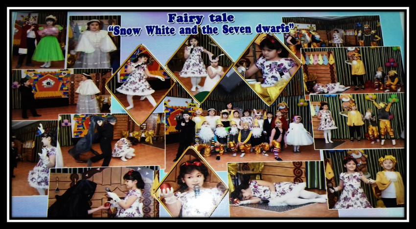 Fairy tale “Snow White and the seven dwarfs”